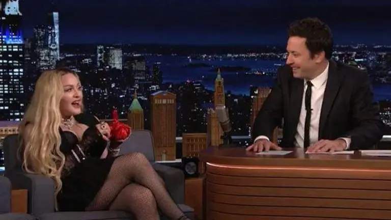 Madonna made Jimmy Fallon 'very nevous' during promotion of 'Madame X' documentary; Watch Madonna, jimmy fallon