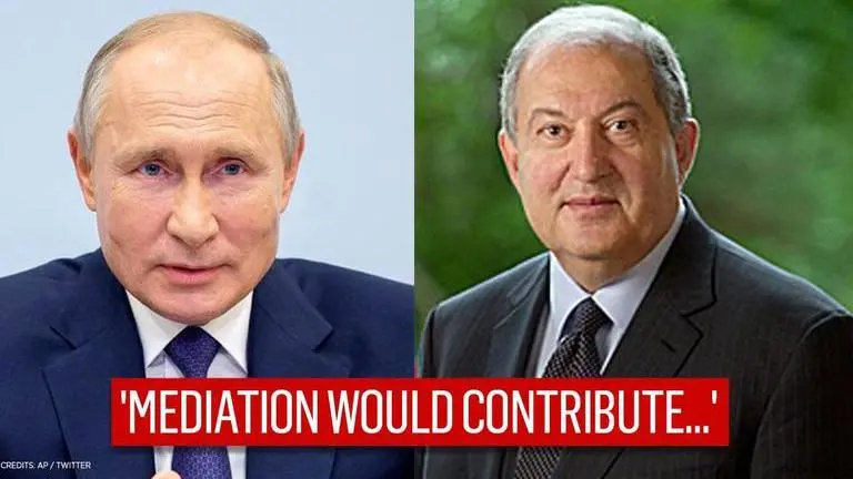 Armenian President seeks Russia's Putin's help in freeing captives held in Azerbaijan Armenian