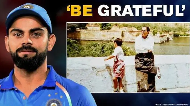 "Be grateful for the love...": Virat Kohli pens emotional post on Father's day Father's Day