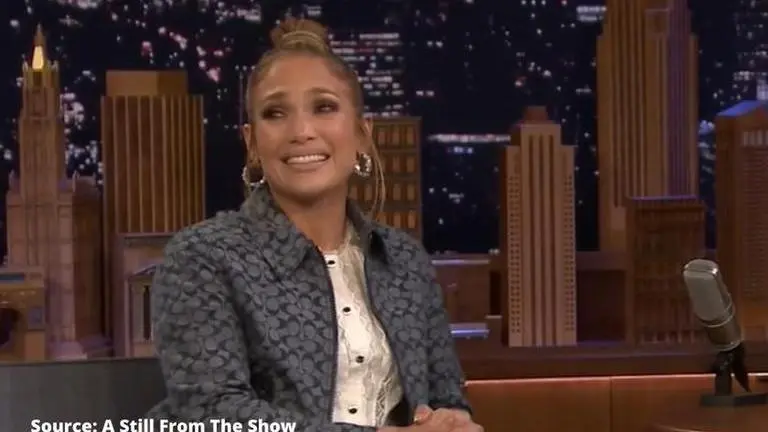 Jennifer Lopez gets emotional during her interview with Jimmy Fallon Jennifer Lopez