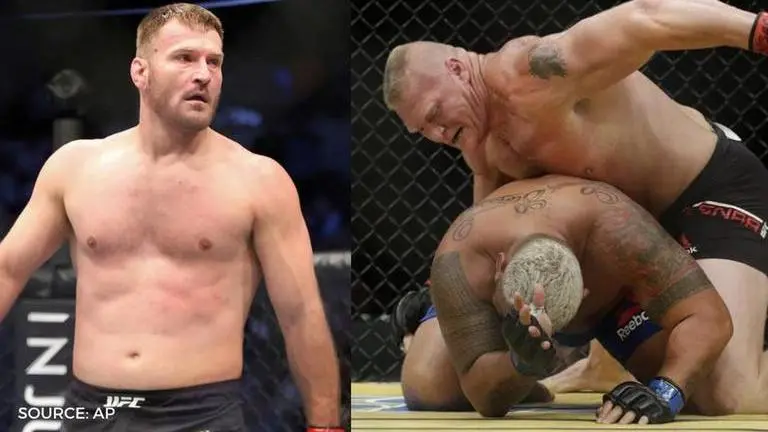 Stipe Miocic believes he should be the first to fight Brock Lesnar instead of Jon Jones stipe miocic