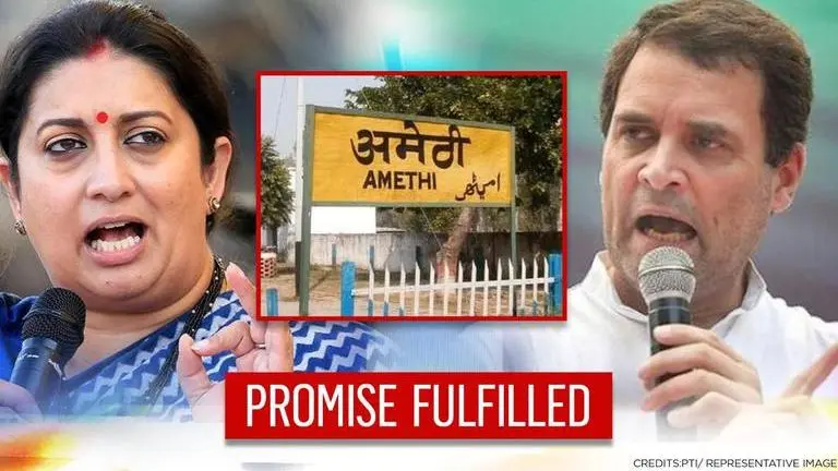 Smriti Irani delivers on poll promise; buys land in UP's Amethi after shaming Rahul Gandhi Smriti Irani