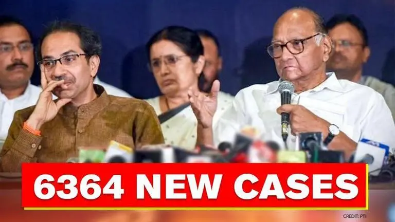 Maharashtra sees 6364 new COVID-19 cases; Uddhav meets Pawar as allies allege 'sidelined' Maharashtra