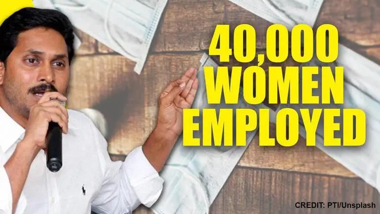 Andhra govt mobilises 40,000 women in SHGs to make Covid face-masks; at Rs 3.5 per mask Andhra