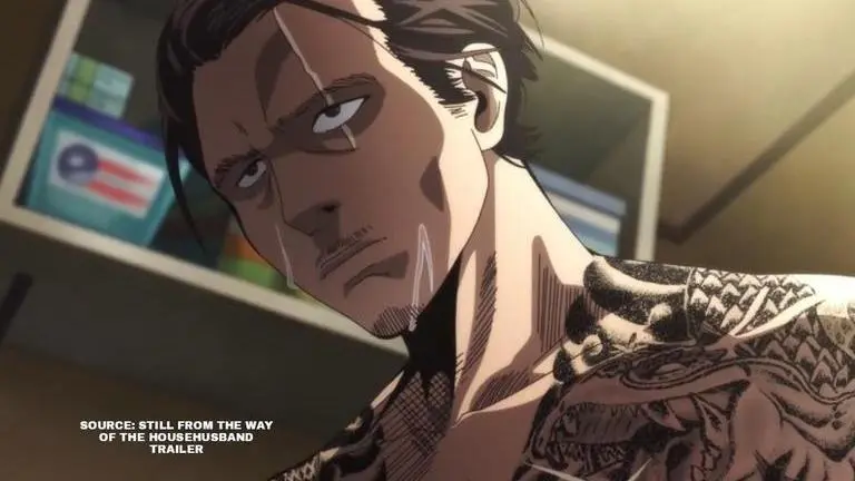 'The Way of the Househusband' cast: Know about voice actors of new Netflix Manga series The Immortal Dragon character, Source: Still from The Way of the Househusband trailer