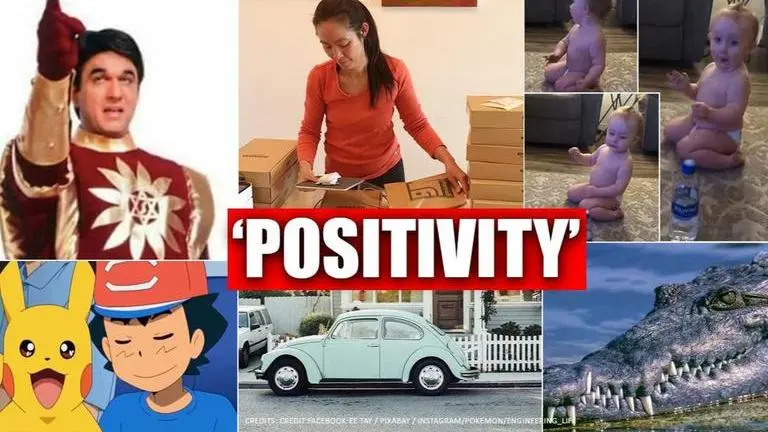 Good News: From baby acing 'flip a bottle' to Indians recalling their favourite 90s' shows Good News