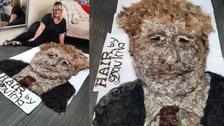 UK hairdresser makes Boris Johnson's portrait with hair, netizens use it as meme UK