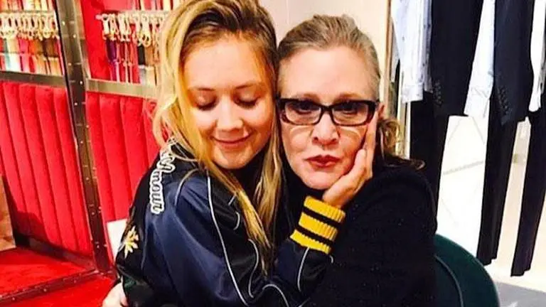 Billie Lourd and Mark Hamill remember Carrie Fisher on death anniversary; See posts Billie Lourd