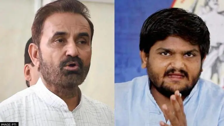Hardik Patel's exit from Congress irks party leadership, accuses BJP of 'conspiracy' Hardik Patel