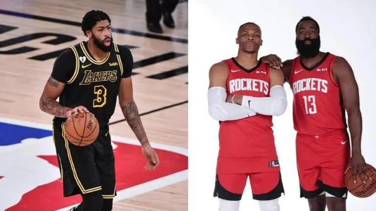 Anthony Davis believes Harden, Westbrook demanding trades makes them 'look bad' anthony davis