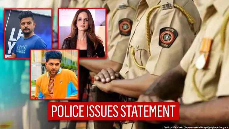 Police issues statement as Raina, Sussanne & others booked after raid at Mumbai nightclub Police issues statement as celebrities get booked after raid at Mumbai nightclub
