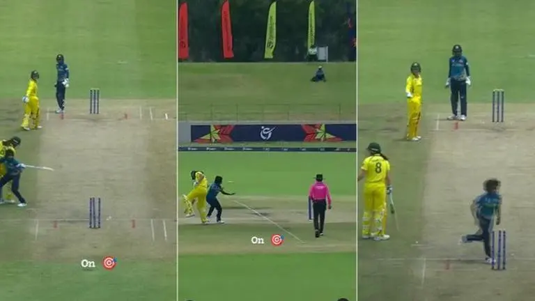 WATCH | Run-out in U19 Women's T20 World Cup triggers massive debate: 'That's not fair' U19 Women's T20 World Cup