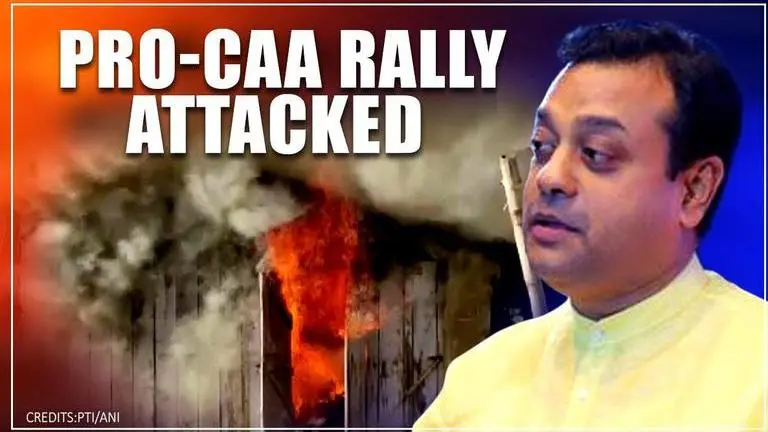 Sambit Patra condemns stone pelting at pro-CAA rally in Jharkhand's Lohardaga Sambit