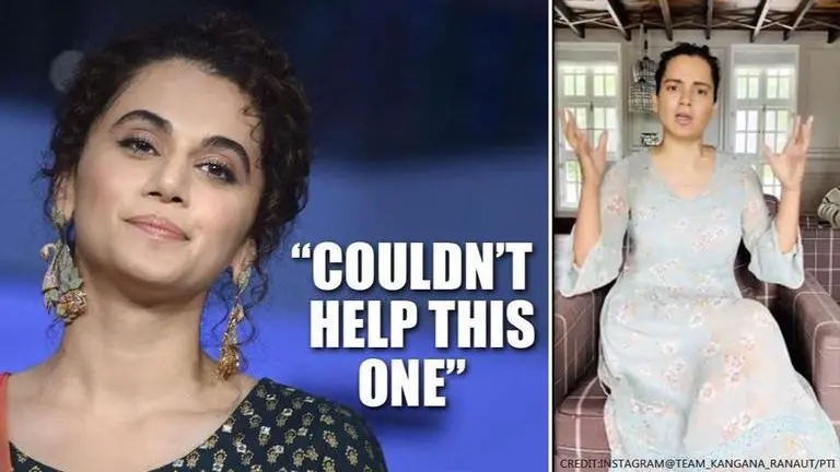 Taapsee cackles back at netizens' support against Kangana; 'exposes' claim on Sushant Taapsee Pannu