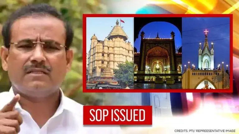 Maharashtra govt releases SOP for preventing spread of COVID-19 in religious places Maharashtra