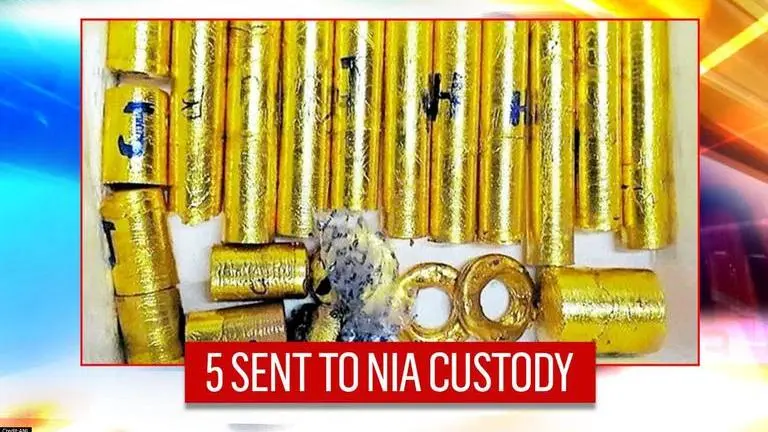 Kerala gold scam: 5 accused sent to NIA custody; Swapna's bail to be heard on Thursday Kerala gold smuggling