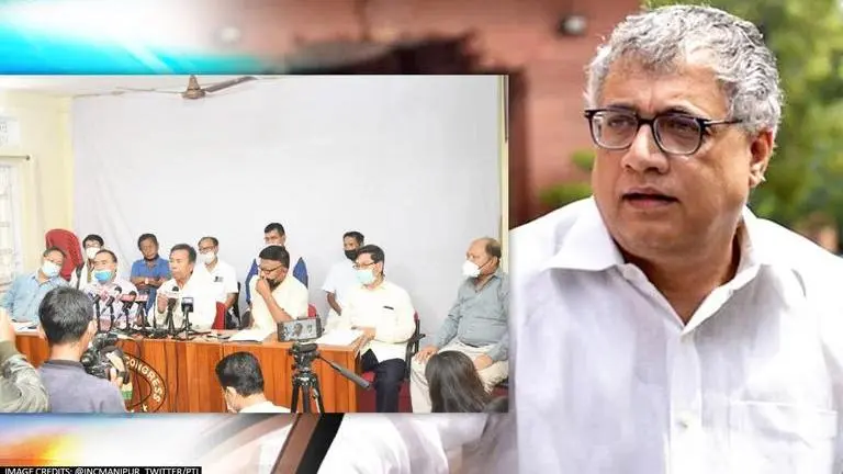 TMC refutes Congress' claim of being a part of opposition protest in Manipur as polls loom TMC, Manipur