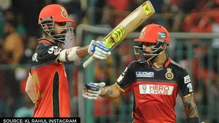 KL Rahul mocks Bangalore's fielding woes in front of Virat Kohli ahead of Sharjah clash KL Rahul