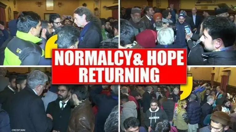 Kashmir: Foreign envoys interact with civil society members, hope for peace and prosperity Kashmir