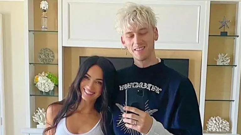 Megan Fox and machine gun kelly engaged