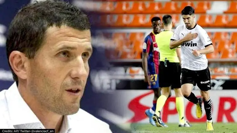 Javi Gracia sacked by Valencia owing to poor LaLiga results, interim manager named Image Courtesy: AP/Twitter-@valenciaacf_en