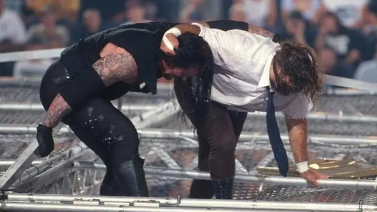 Undertaker says was “legit scared” while facing Mick Foley at the 1998 King of the Ring PPV