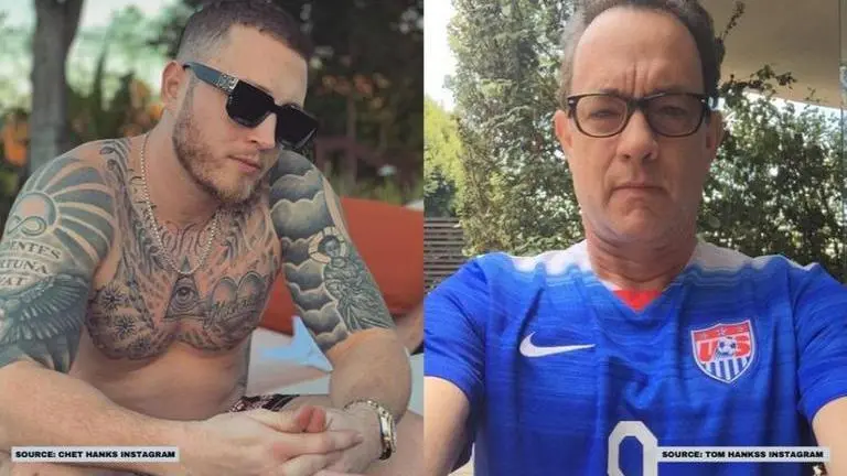 Tom Hanks’ son Chet Hanks replies to people on his 'Illuminati' tattoo Tom Hanks