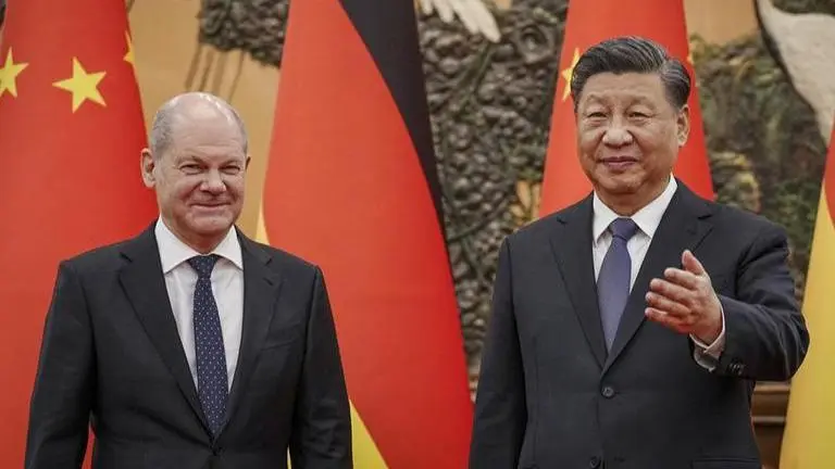 China's Xi Jinping urges Ukraine peace talks with Germany's Olaf Scholz China News