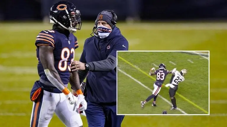 Javon Wims fight: Bears WR ejected after sucker punching CJ Gardner-Johnson TWICE Javon Wims fight