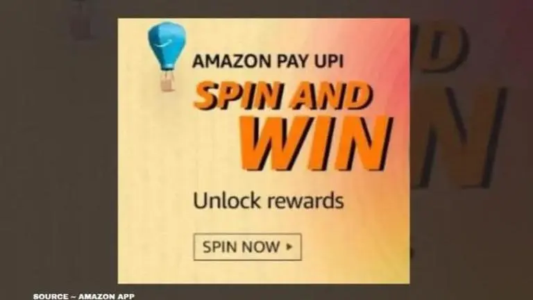 Amazon Pay UPI Spin And Win Quiz Answer For November 20; Win Exciting Prizes amazon pay upi