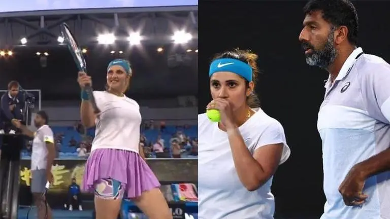 'Competitiveness is in my blood': Sania Mirza reacts after reaching Australian open final Sania Mirza and Rohan Bopanna