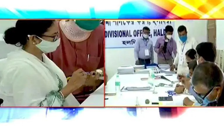 In mega Nandigram battle, CM Mamata files nomination, BJP & Suvendu field star campaigners Suvendu Adhikari