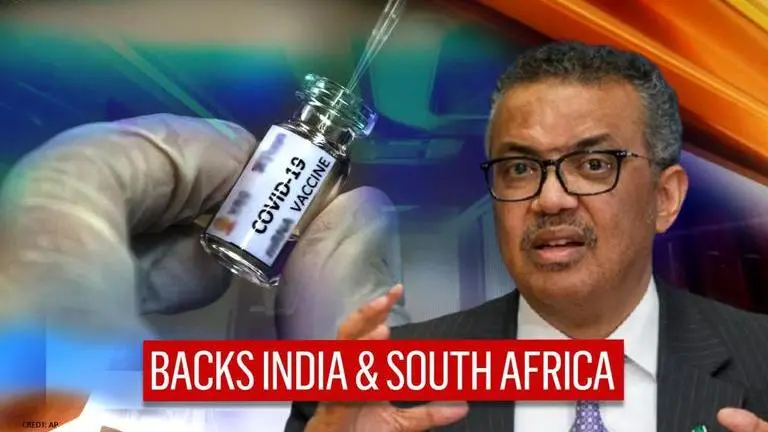 COVID-19 vaccine: WHO backs India & South Africa’s bid to ease Intellectual Property rules COVID-19