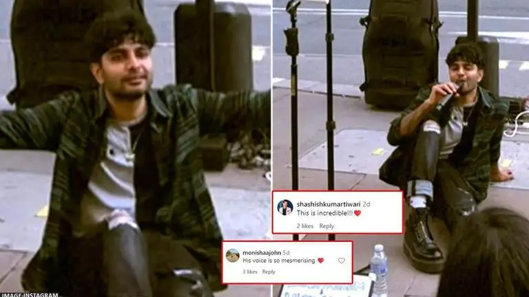Watch | Street performer's soulful rendition of 'pehla nasha' mesmerizes crowd in London Indian