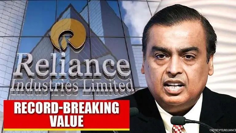 Mukesh Ambani's Reliance Industries nears record-breaking market value of Rs 14 Lakh crore Reliance