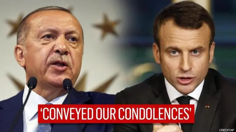 Turkey says it offered condolences over teacher's beheading after France recalls envoy Turkey