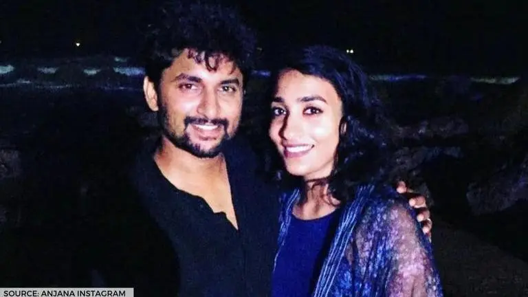 Nani, wife Anjana Yelavarthy ring in their 8th anniversary with dinner date; see picture Nani