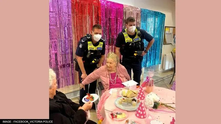 Australia: Woman fulfills unique wish by getting ‘arrested’ on her 100th birthday Australia