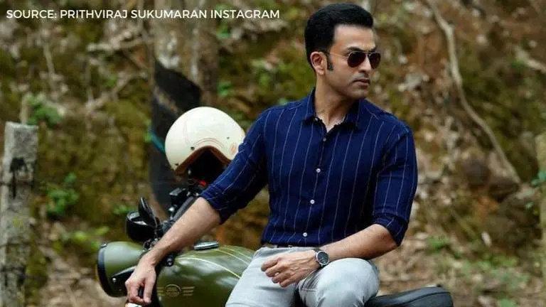 Prithviraj Sukumaran shares workout video on Instagram; deadlifts 140 kgs at ease Prithviraj