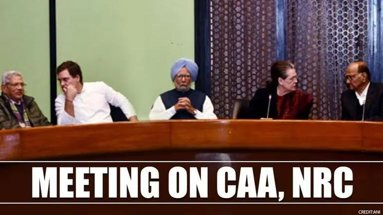 Congress hosts meeting on CAA & NRC; TMC, BSP, Sena, DMK, AAP give it a miss CAA