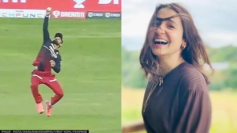 Anushka Sharma's Reaction Is Unmissable As Virat Kohli Takes One-handed ...