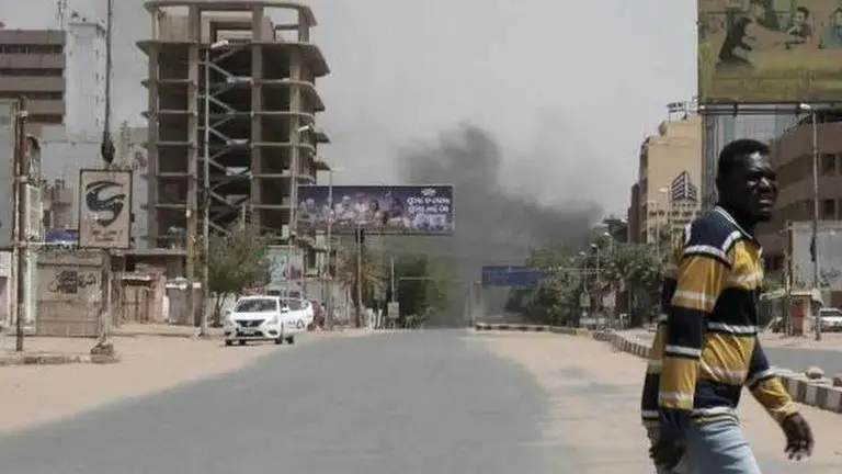Sudan's army chief travels to Qatar for talks with the country's emir as conflict rages Image: AP