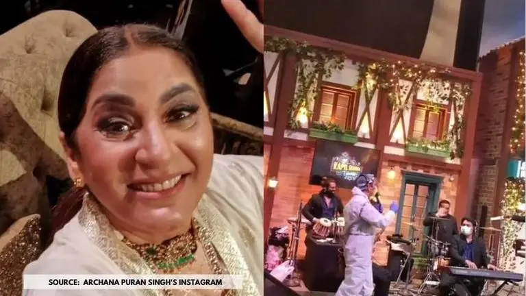 Archana Puran Singh set to 'bring rip-roaring laughter' in BTS video from TKKS Archana Puran Singh