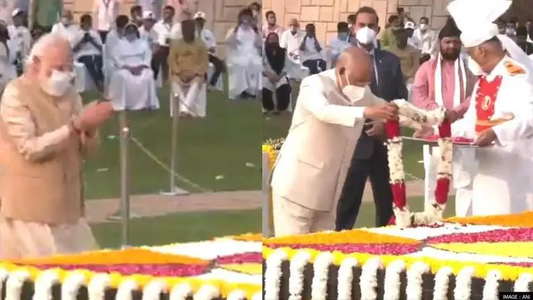Gandhi Jayanti: President Kovind and other leaders pay tribute to Mahatma Gandhi Gandhi Jayanti