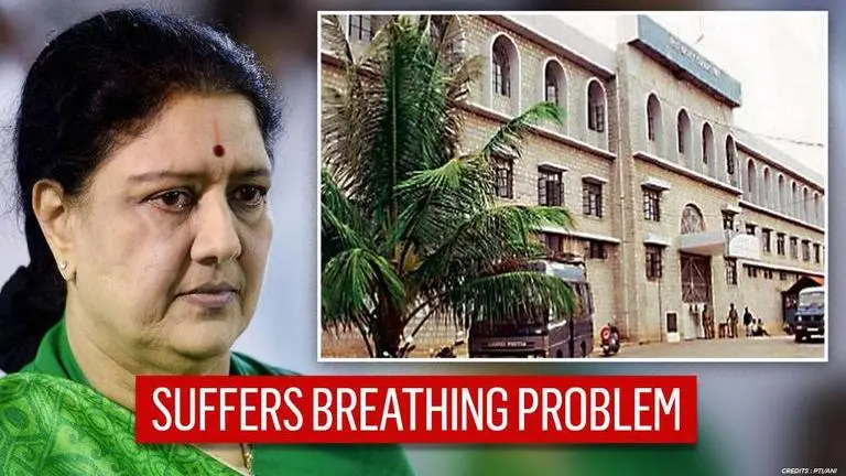 Sasikala suffers breathing problem inside Parappan Agrahara Prison; doctors rushed Sasikala