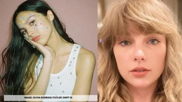 BRIT Awards 2021: An ecstatic Olivia Rodrigo finally meets her idol Taylor Swift Olivia Rodrigo and Taylor Swift