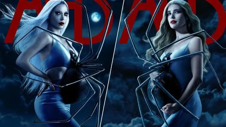 AHS Delicate new posters out, Kim Kardashian-Emma Roberts give a creepy twist to pregnancy american horror story 12