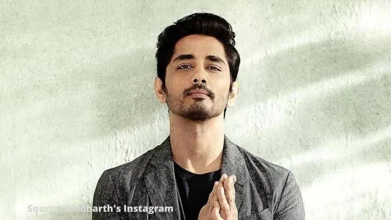 Siddharth's Instagram