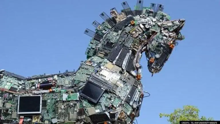 'Cyber Horse' made of IT waste stands tall at Israel Cyberweek: Here's what it symbolizes Israel's Cyber Horse