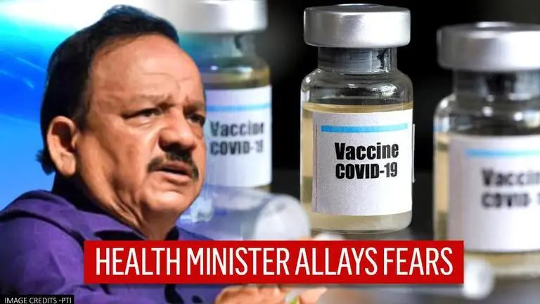 Dr Harsh Vardhan dismisses fears over COVID-19 vaccines; counters misconceptions Harsh Vardhan